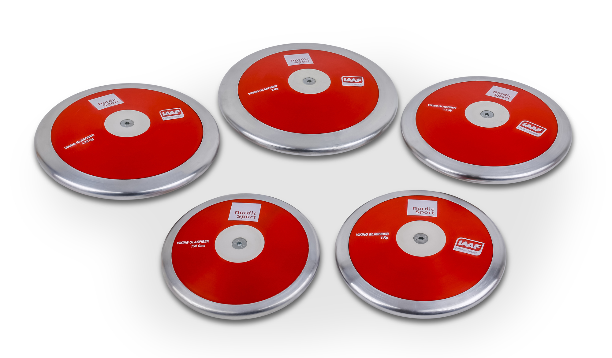 NORDIC Viking Competition Throwing Discus 0.75 kg 1.00 kg 1.50 kg 1.75