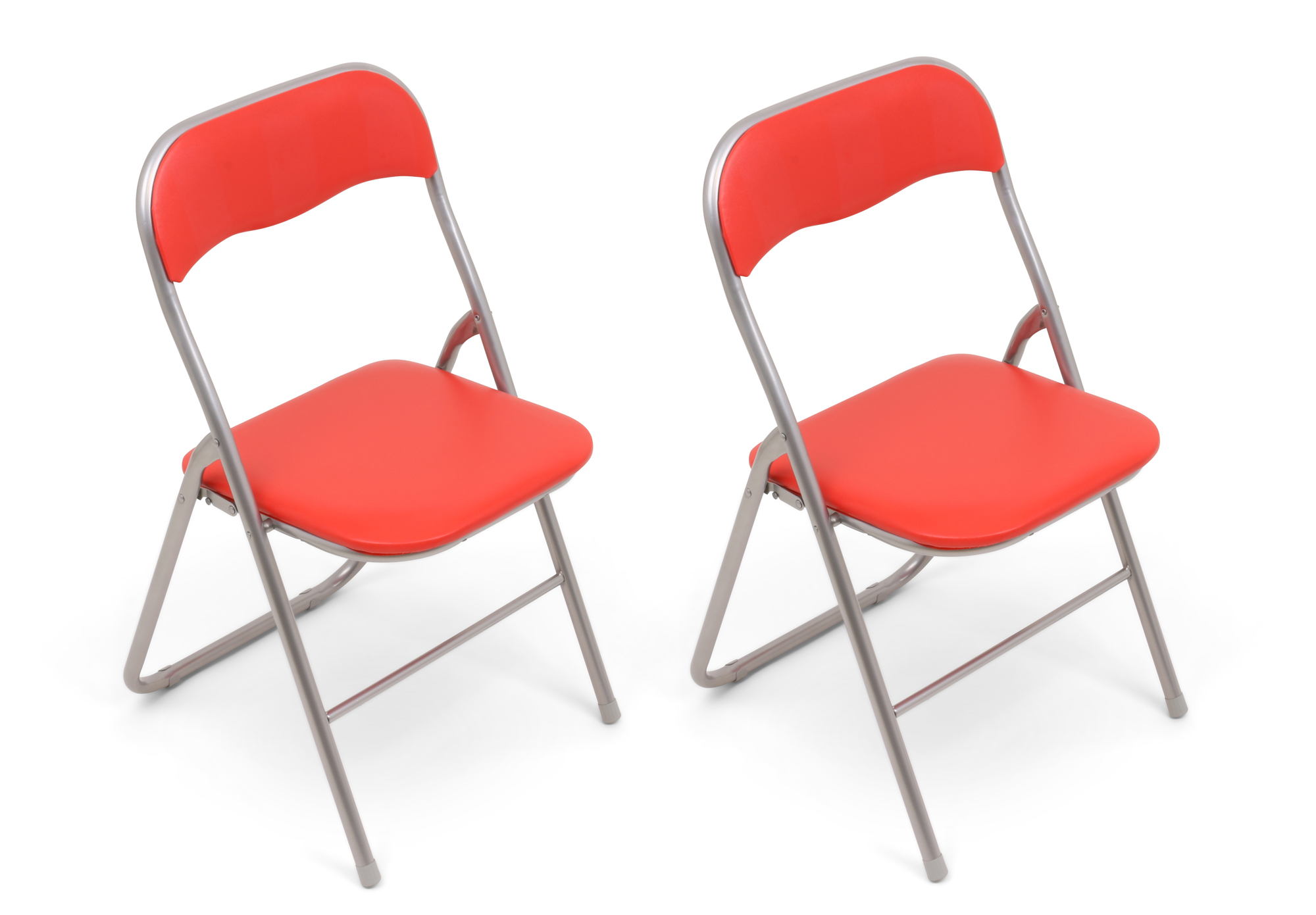 BigDean Klappstühle 6er Set - Bequeme Gästestühle Mit Polsterung