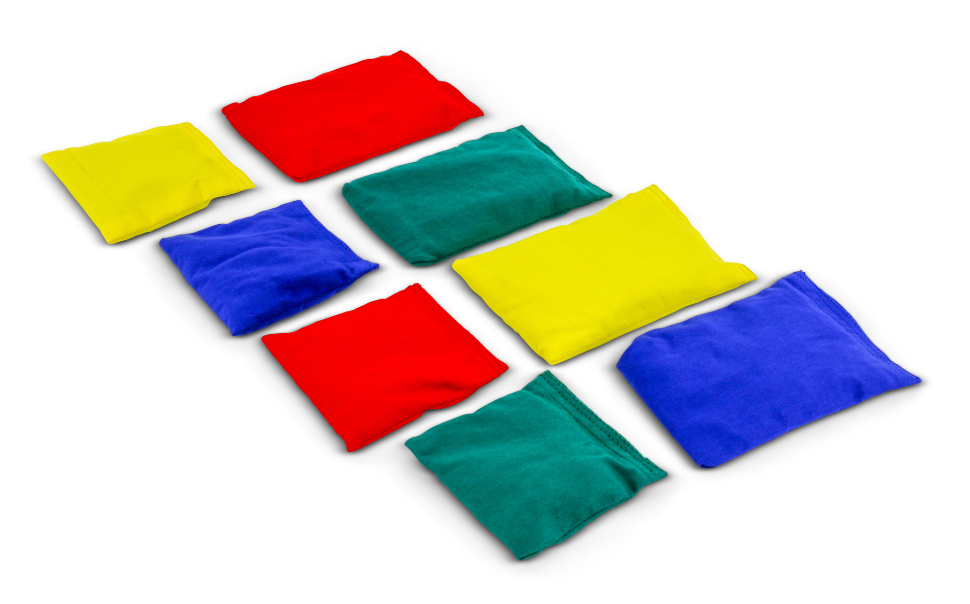 Bean Bags for Sports and Therapy - Small - Blue - Yellow - Green - Red ...